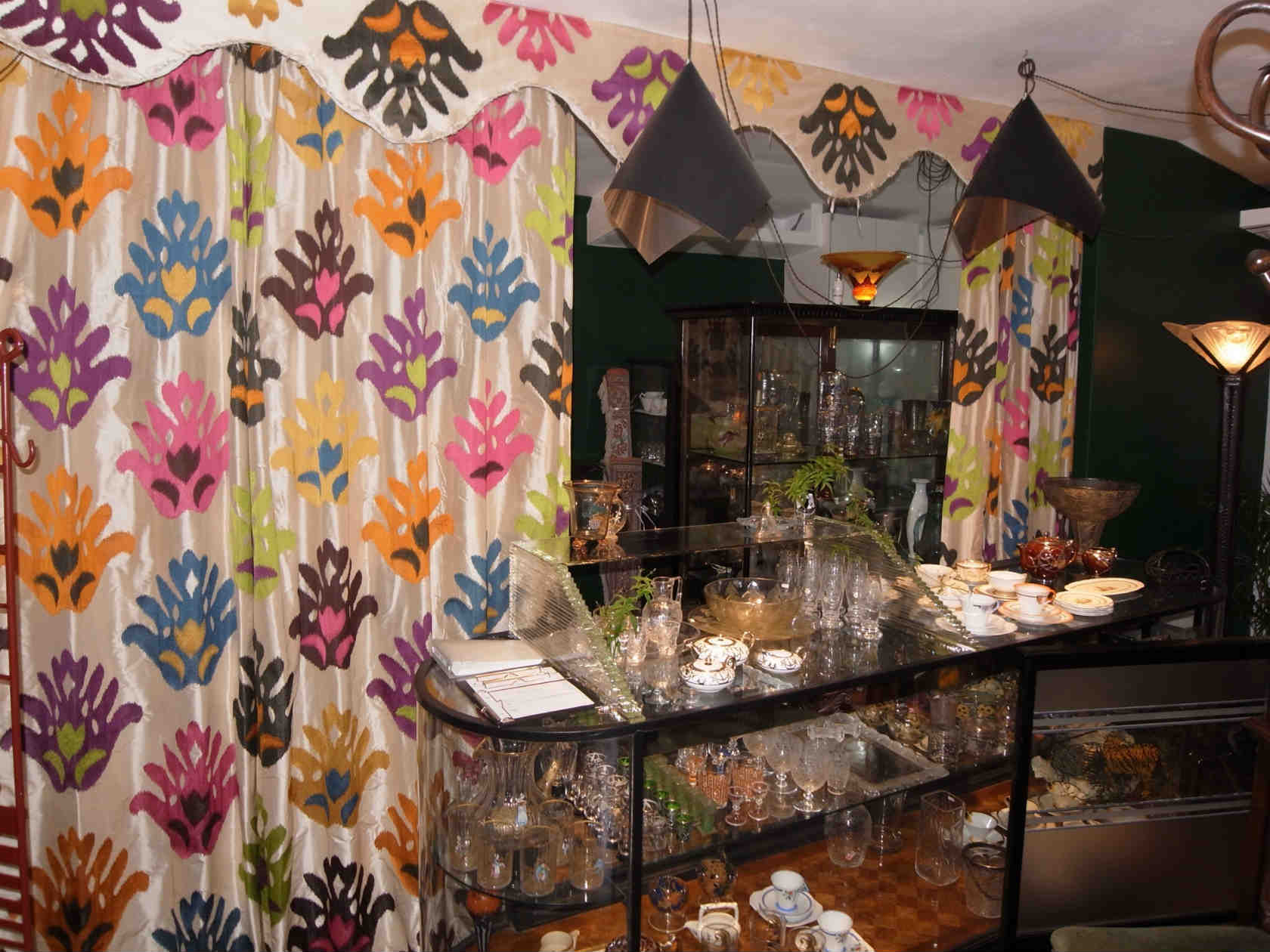 ＥＴＡＭＩＮＥ　フランス　エタミン｜店舗カーテン｜シルクカーテン｜刺繍カーテン