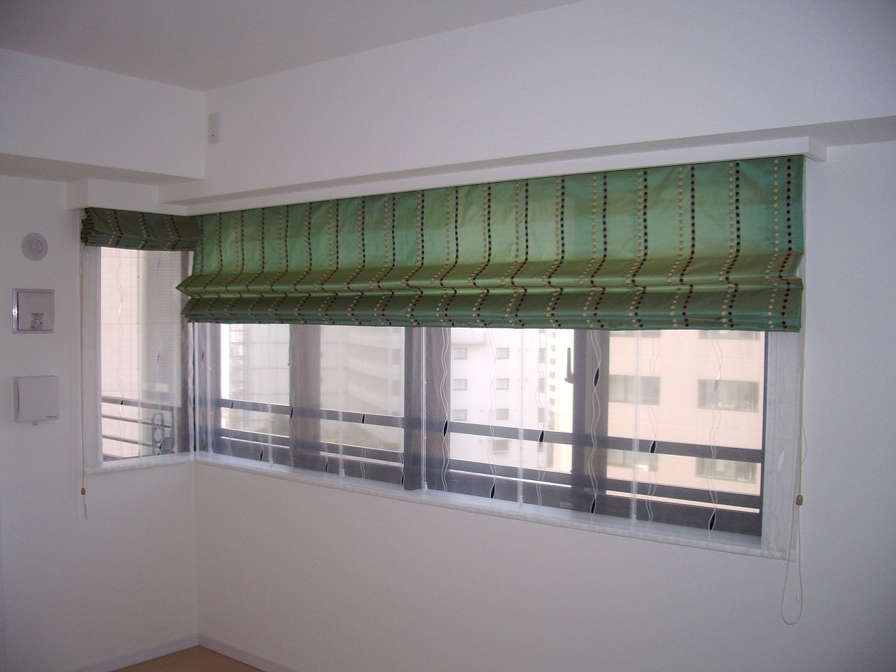 フェデ｜ダブルシェード｜コーナーL字